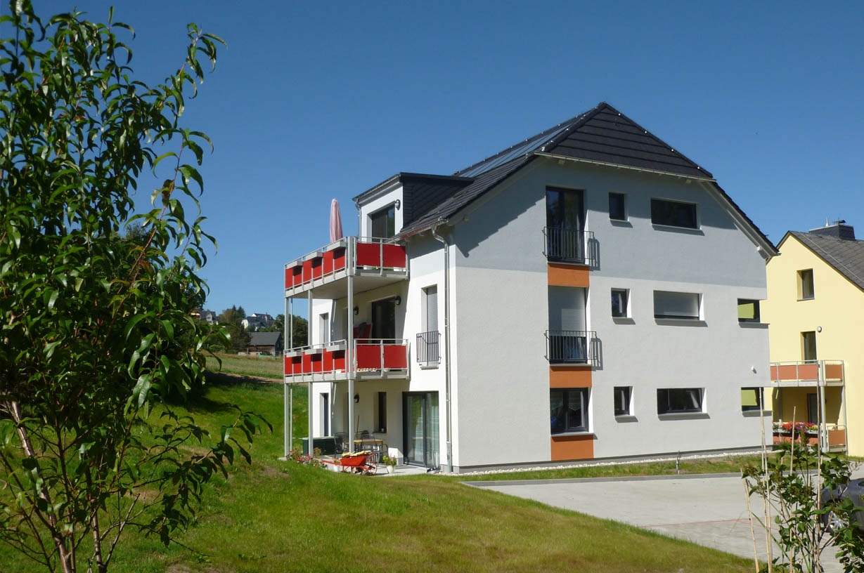 Neubau Mehrfamilienhaus (Rohbau), Augustusburg
